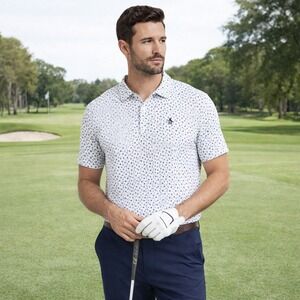 AN ORIGINAL PENGUIN BY Munsingwear Sport Polo Shirt‎ Men's L/G Cocktail Print